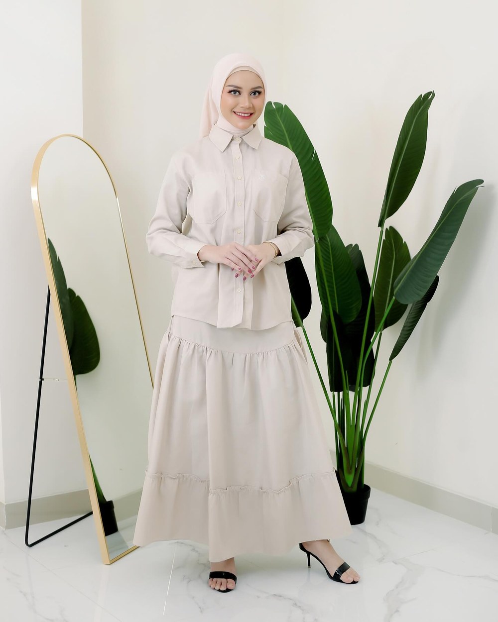 Aisyah Denim Look Set foto 6