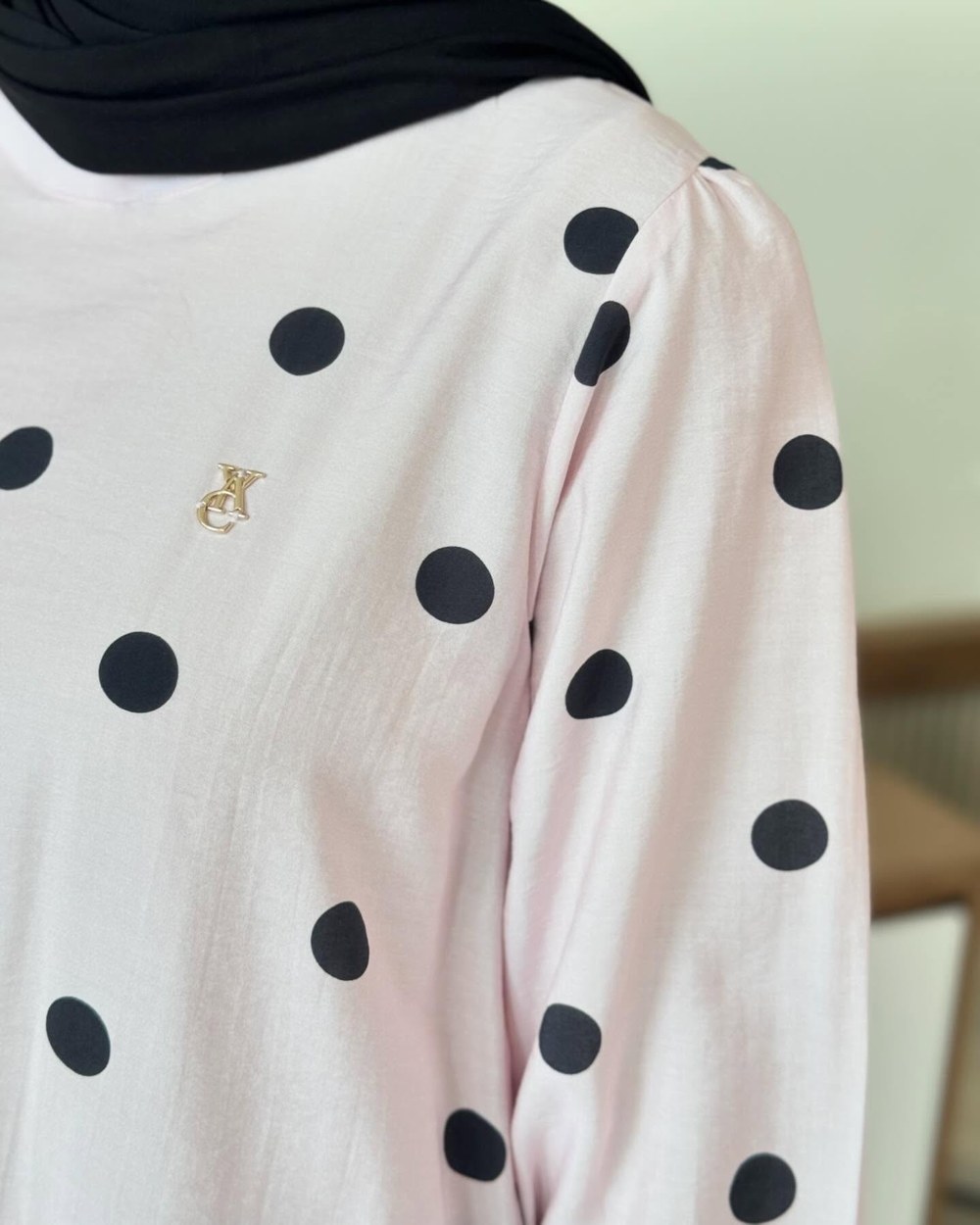 Dotty Polka Blouse foto 2
