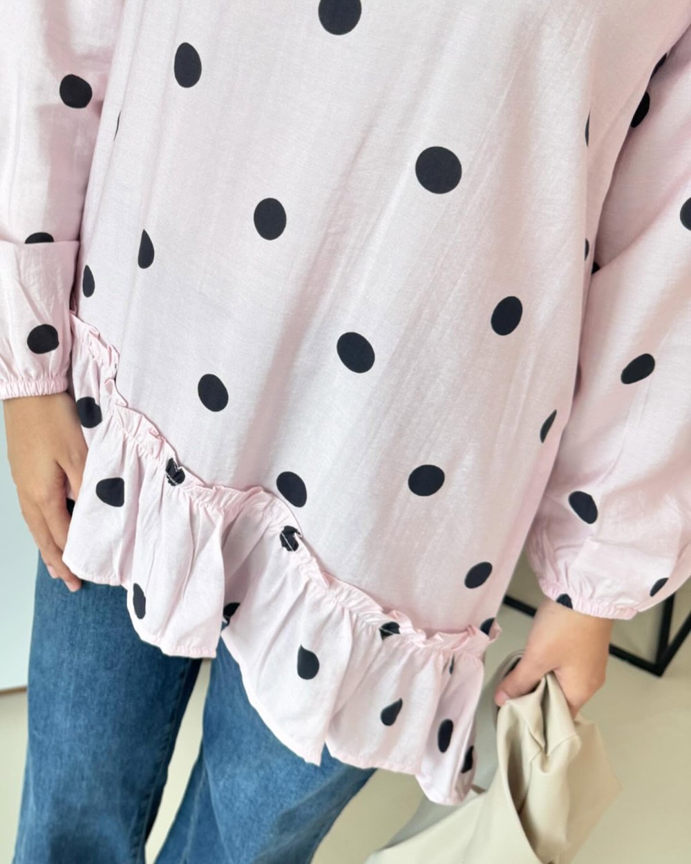 Dotty Polka Blouse foto 4