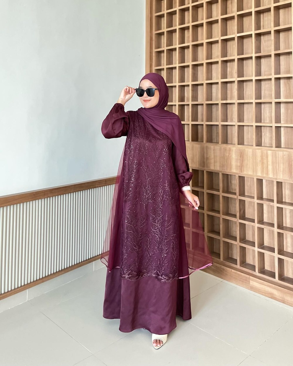 Kamila Lace Kaftan