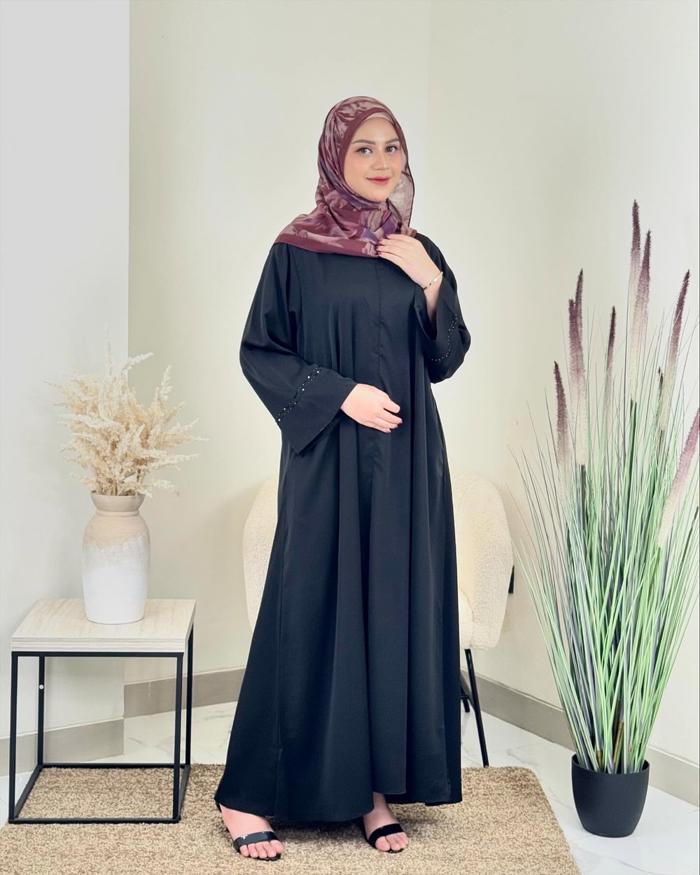 Malika Basic Abaya foto 2