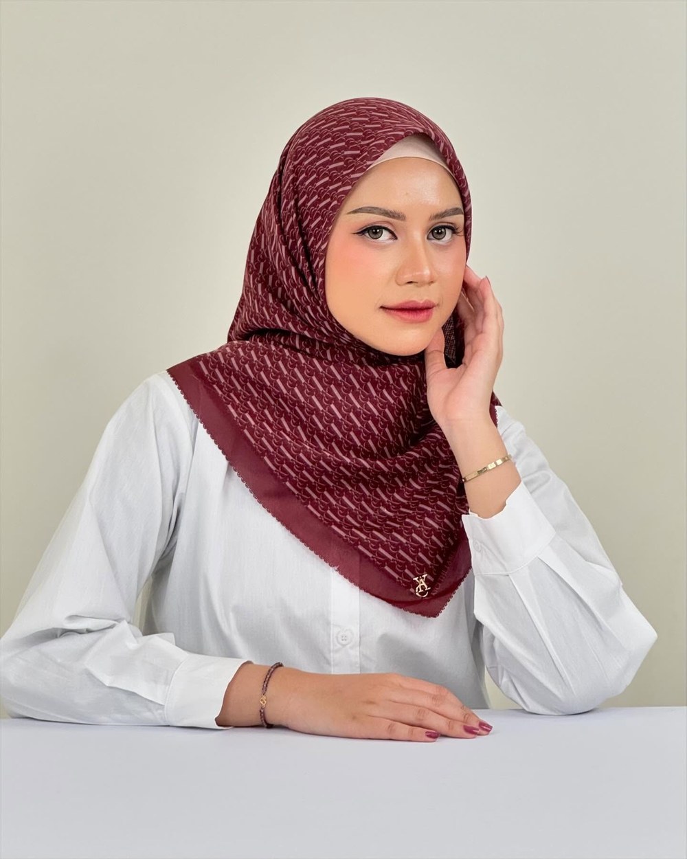 Nadira Pashmina Ceruty foto 2