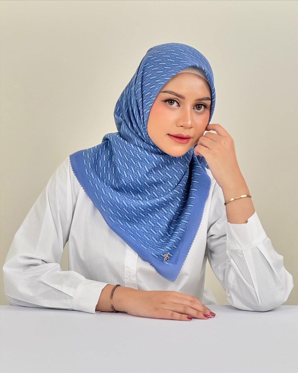 Nadira Pashmina Ceruty foto 3