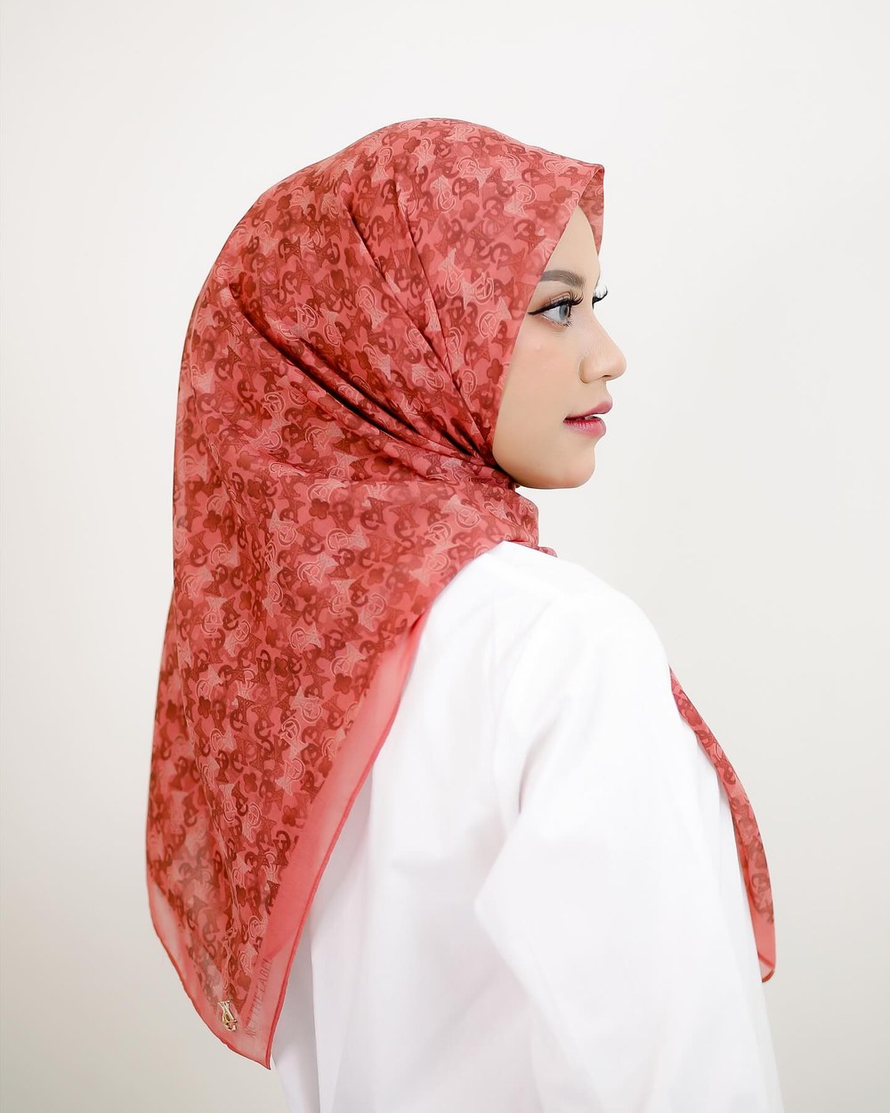 Nadira Voal Scarf Printed foto 5