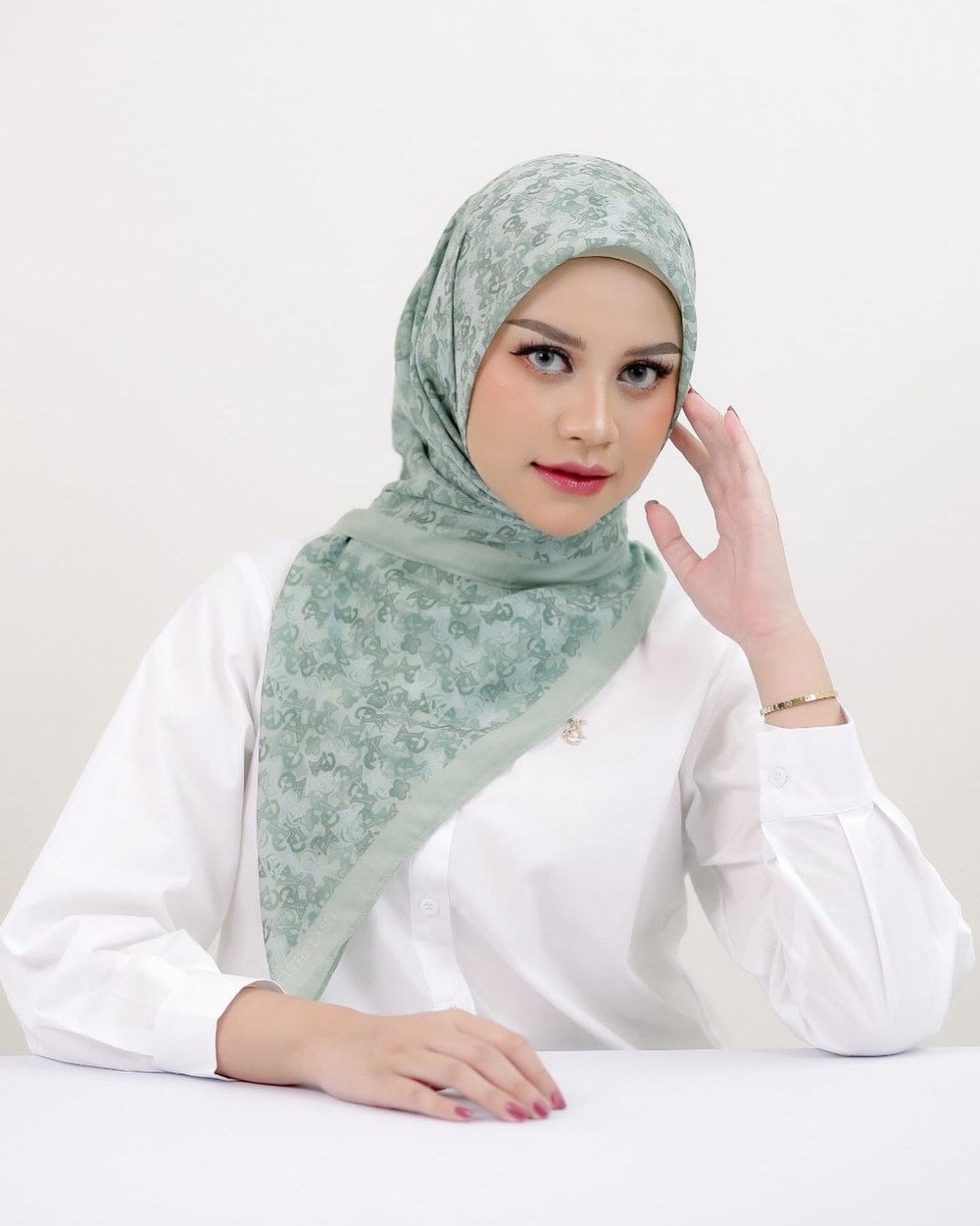 Nadira Voal Scarf Printed foto 6