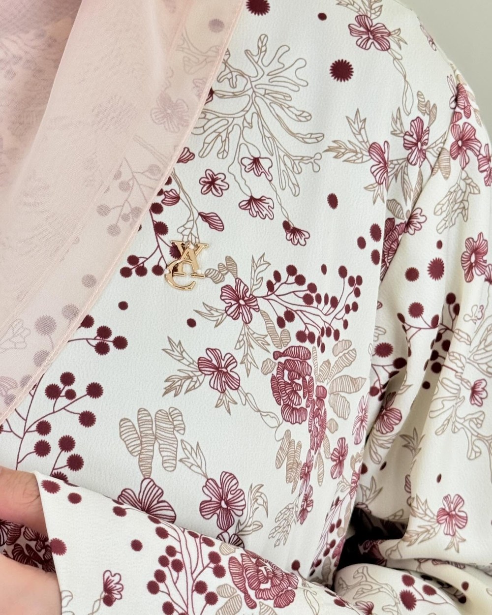 Zahira Floral Maxi Dress foto 5