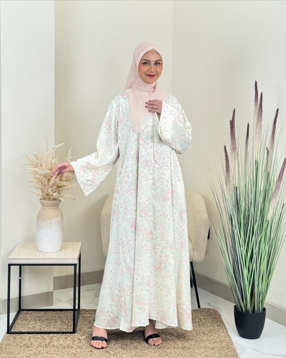 Zahira Floral Maxi Dress